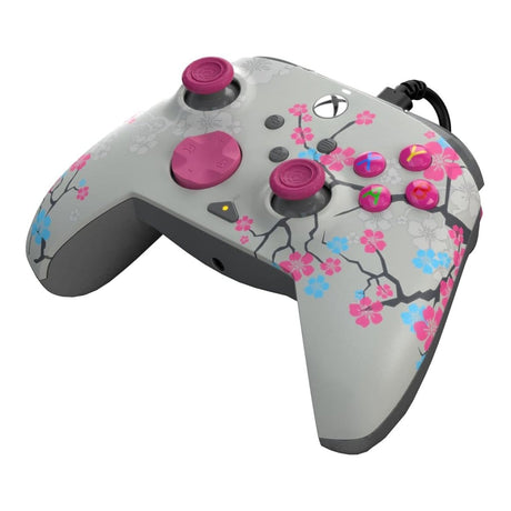 PDP Rematch GLOW Wired Controller for Xbox Series X Cherry Blossom 049-023-BLSM