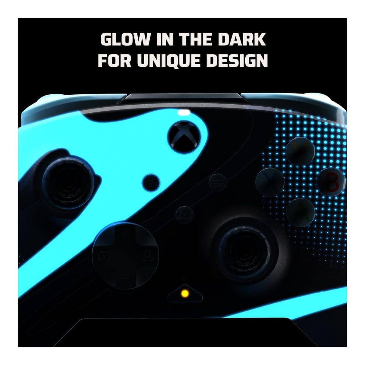 PDP REMATCH Glow Wired Gaming Controller for Xbox Series X - Blue Tide 049-023-BLTD