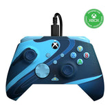 PDP REMATCH Glow Wired Gaming Controller for Xbox Series X - Blue Tide 049-023-BLTD