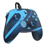 PDP REMATCH Glow Wired Gaming Controller for Xbox Series X - Blue Tide 049-023-BLTD