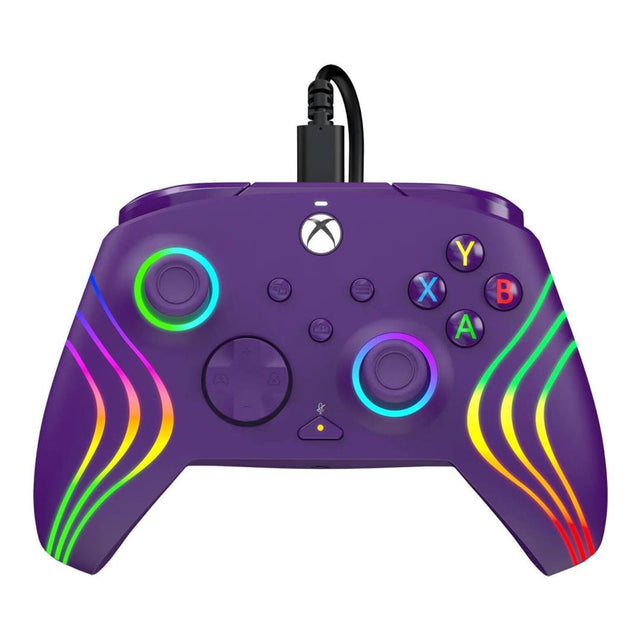 PDP Afterglow Wired Gaming Controller for Xbox Wave Purple 049-024-PR