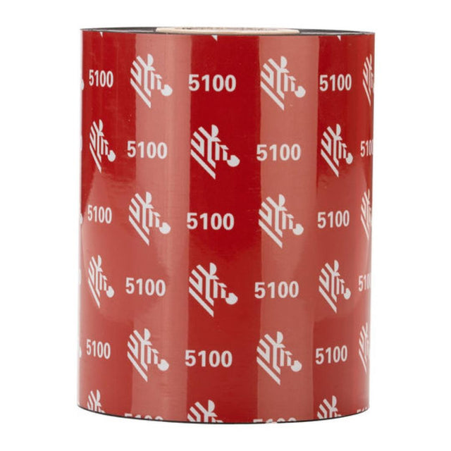 Zebra 5100 Premium Resin Thermal Transfer Ribbon 83mm x 450m Black 6-pack 05100BK08345