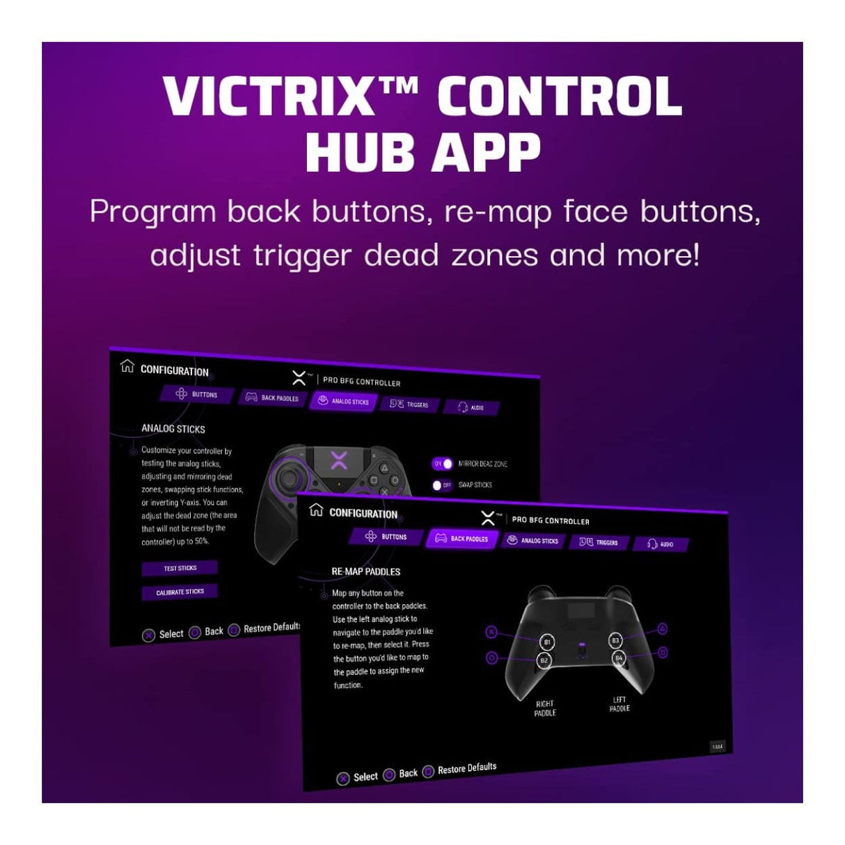 PDP Victrix Pro BFG PS5 Wireless Gaming Controller 052-002-BK