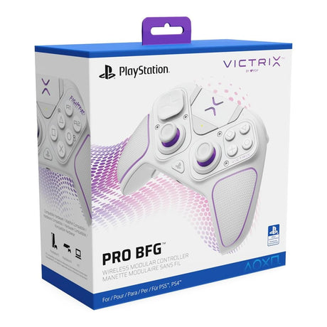 PDP Victrix Pro 052-002-WH Wireless Modular Gaming Controller - White 052-002-WH