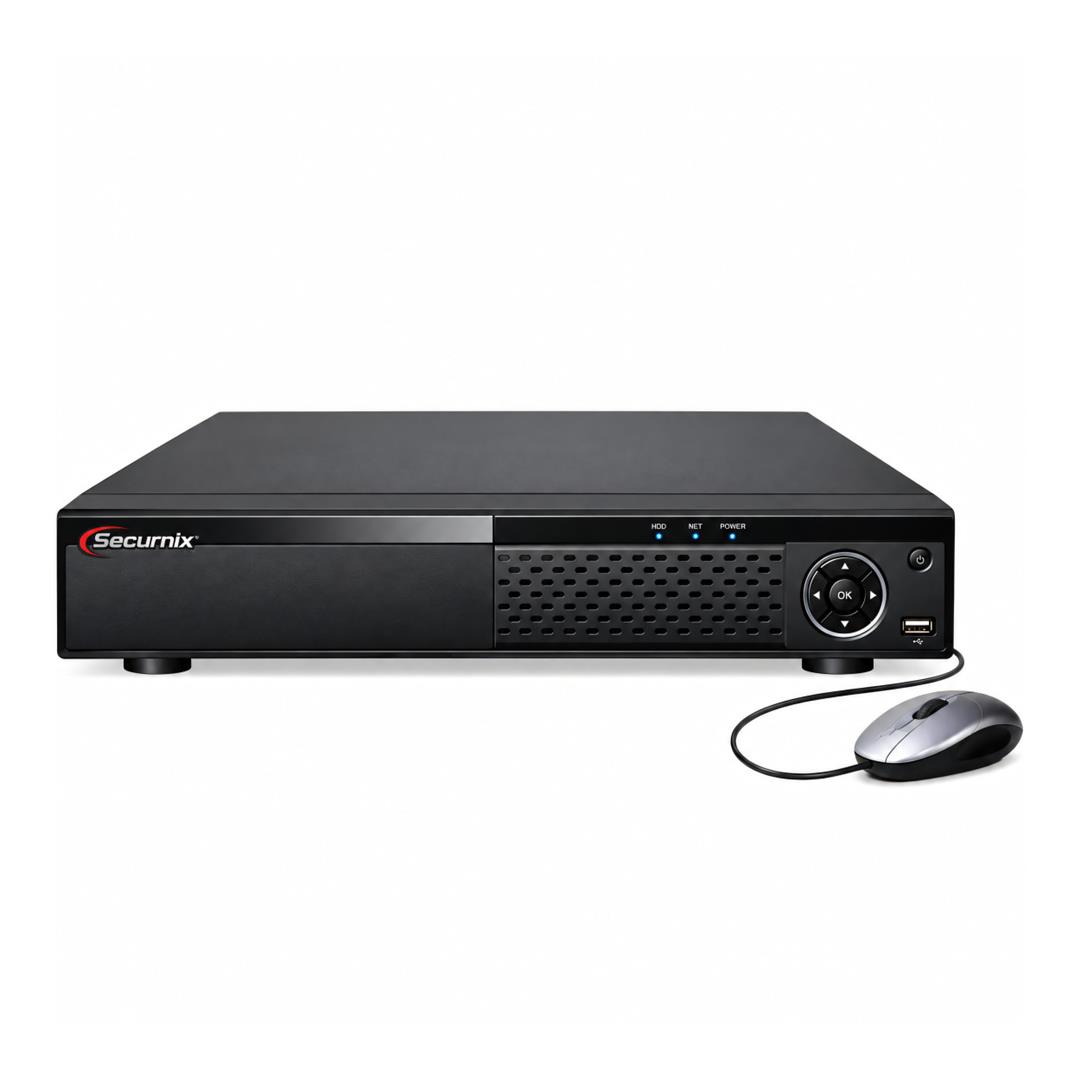 Securnix 8-channel GBE 4AU 8xSATA DVR 0804GBE-S
