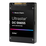 WD Ultrastar DC SN655 3.84TB U.3 PCIe 4.0 NVMe Internal SSD 0TS2458