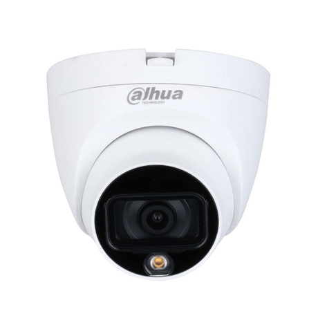 Dahua Lite Series 2MP 2.8mm Full-Colour Starlight Eyeball HDCVI Camera 1.0.01.12.20080