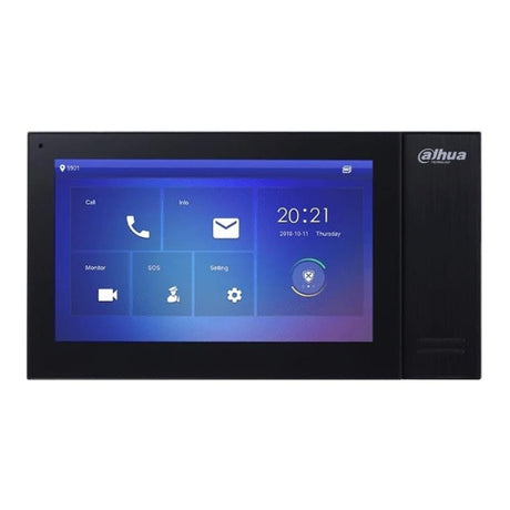 Dahua VTH2421FB-P 7-inch IP Indoor Monitor Black