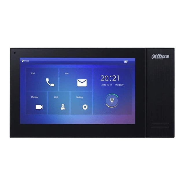 Dahua VTH2421FB-P 7-inch IP Indoor Monitor Black