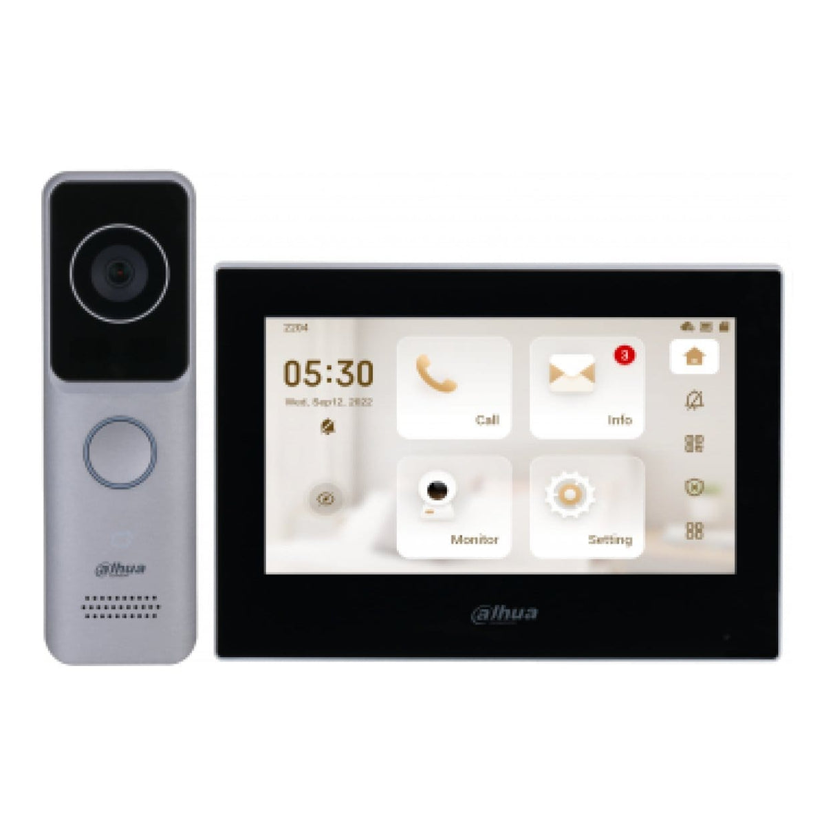 Dahua KTW02 7-inch Indoor Monitor with Wi-Fi Villa Door Station