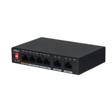 Dahua PFS3006-4ET-60 4-port PoE FE Unmanaged Desktop Switch with 2x FE Uplink Ports 1.0.01.20.10602