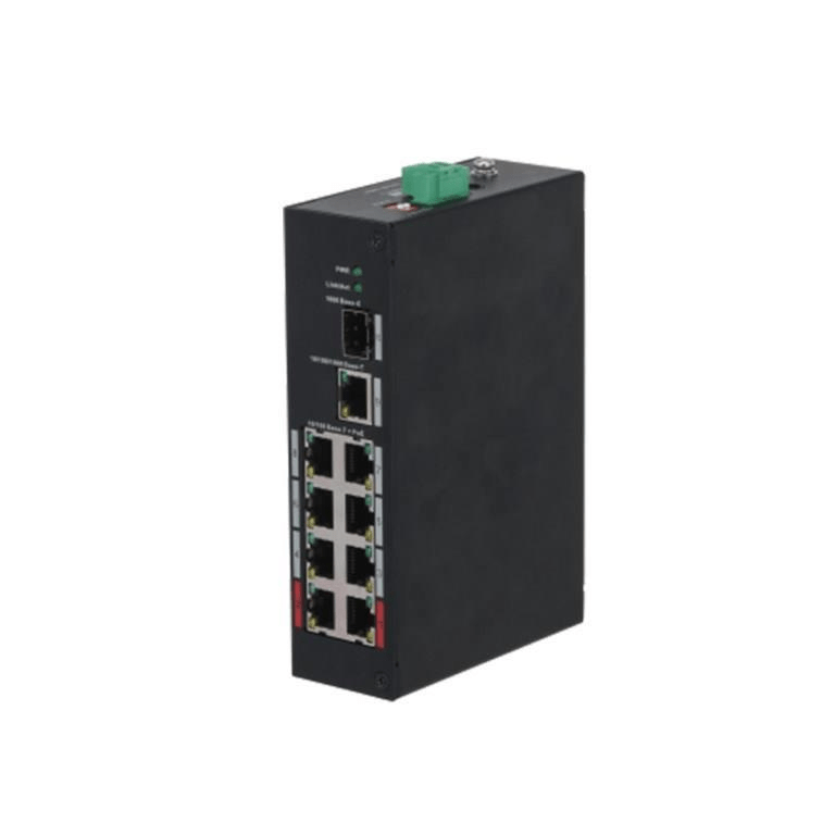 Dahua PFS3110-8ET-96 10-port Unmanaged Desktop Switch with 8-port PoE 1.0.01.20.10608