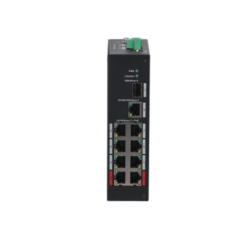 Dahua PFS3110-8ET-96 10-port Unmanaged Desktop Switch with 8-port PoE 1.0.01.20.10608