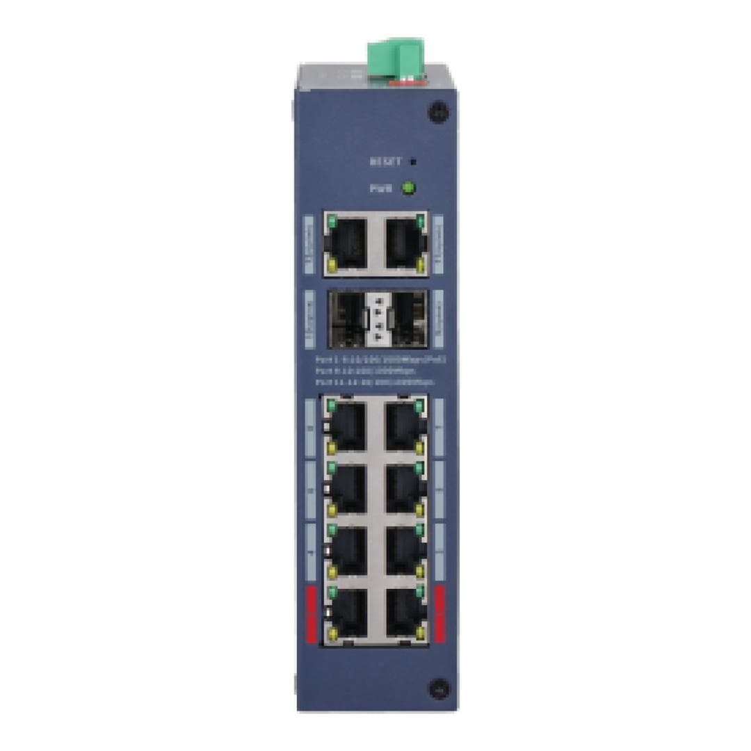 Dahua CHS4212-8GT-110 12-Port Cloud Managed Hardened Network Switch