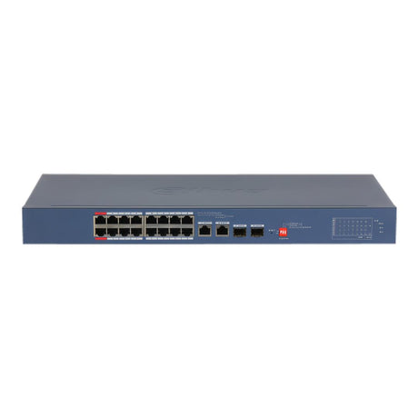 Dahua 18-port Cloud Managed Desktop Switch with 18-port PoE 1.0.01.20.12008-9001