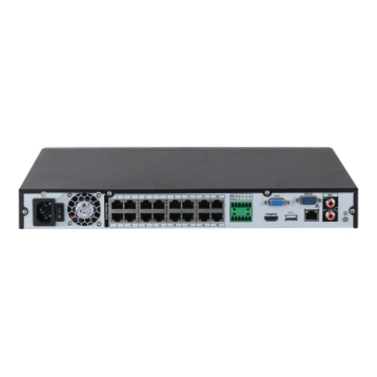 Dahua NVR4216-16P-EI WizSense 16-channel 2 HDDs NVR with 16x PoE Ports