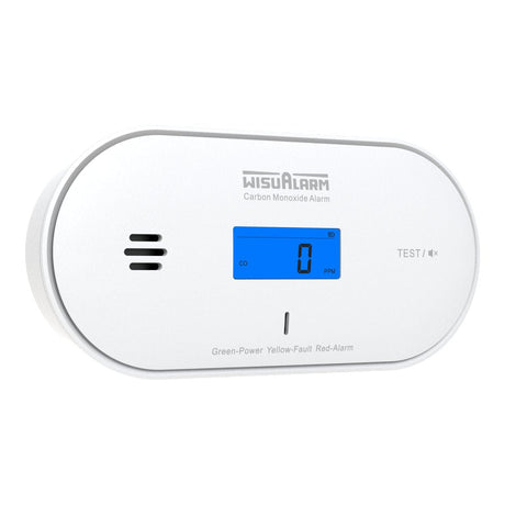 WisuAlarm Y-GC30A-R8 Fire Wireless Interconnected Carbon Monoxide Alarm