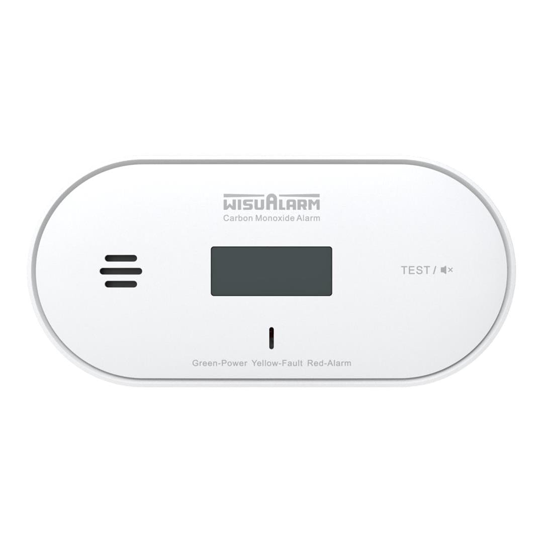 WisuAlarm Y-GC30A-R8 Fire Wireless Interconnected Carbon Monoxide Alarm