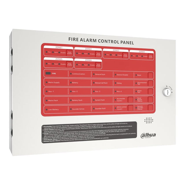 WisuAlarm HY-C102-4L Conventional 4 Zone Fire Alarm Control Panel
