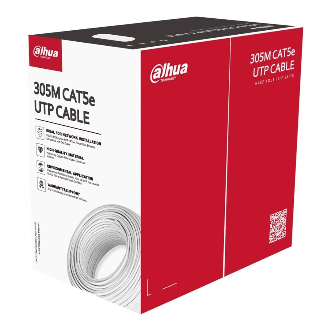 Dahua PFM920I-5EUN-C UTP CAT5e Cable 100m White