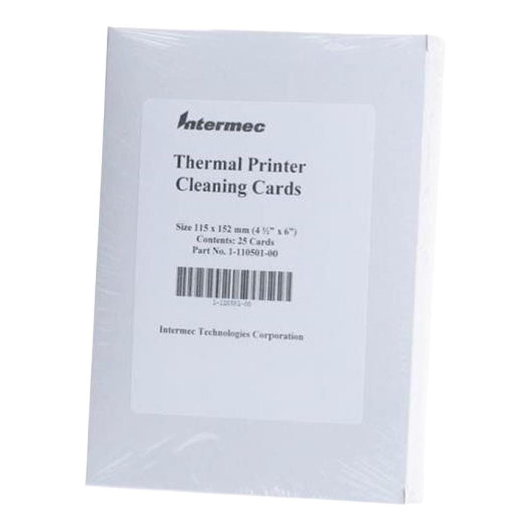 Intermec Printhead Cleaning Card 25-pack 1-110501-00