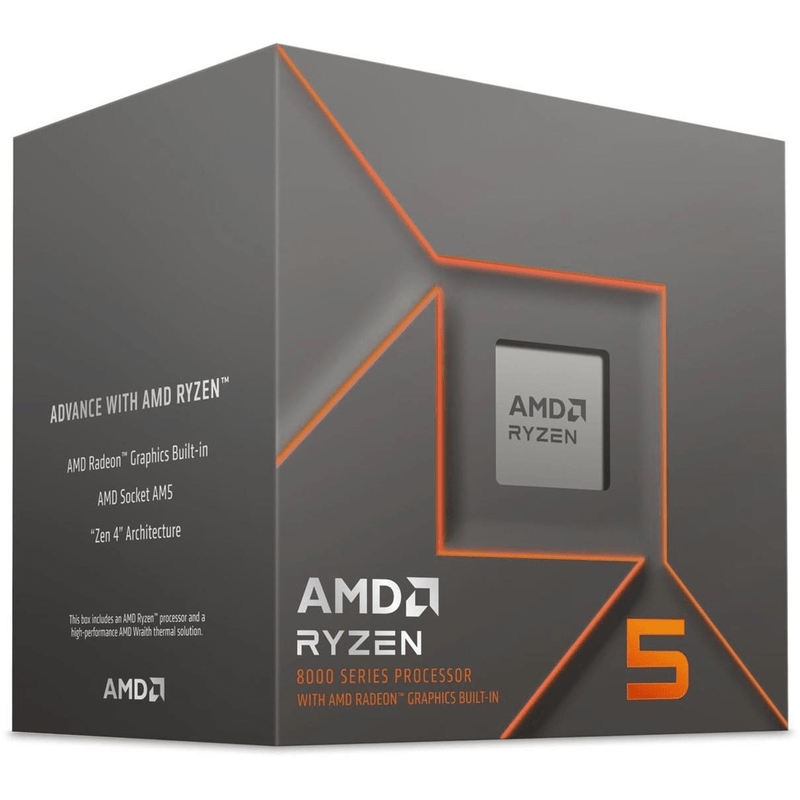AMD Ryzen 5 8500G CPU - 6-Core Socket AM5 3.5GHz Processor 100-100000931BOX