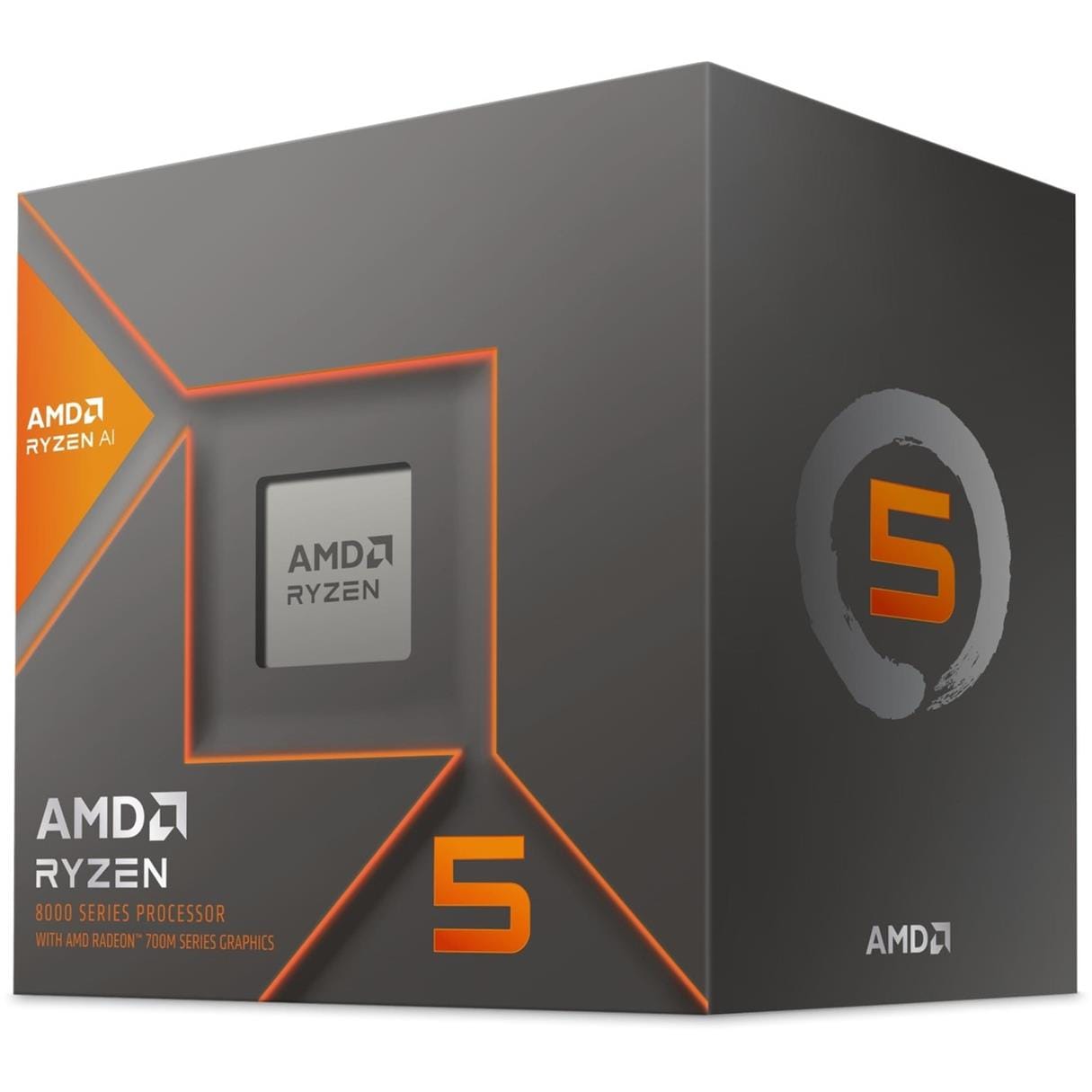 CPU Ryzen 5 5600G AMD Ryzen 5 8600G CPU - 6-Core Socket AM5 4.3GHz Processor 100