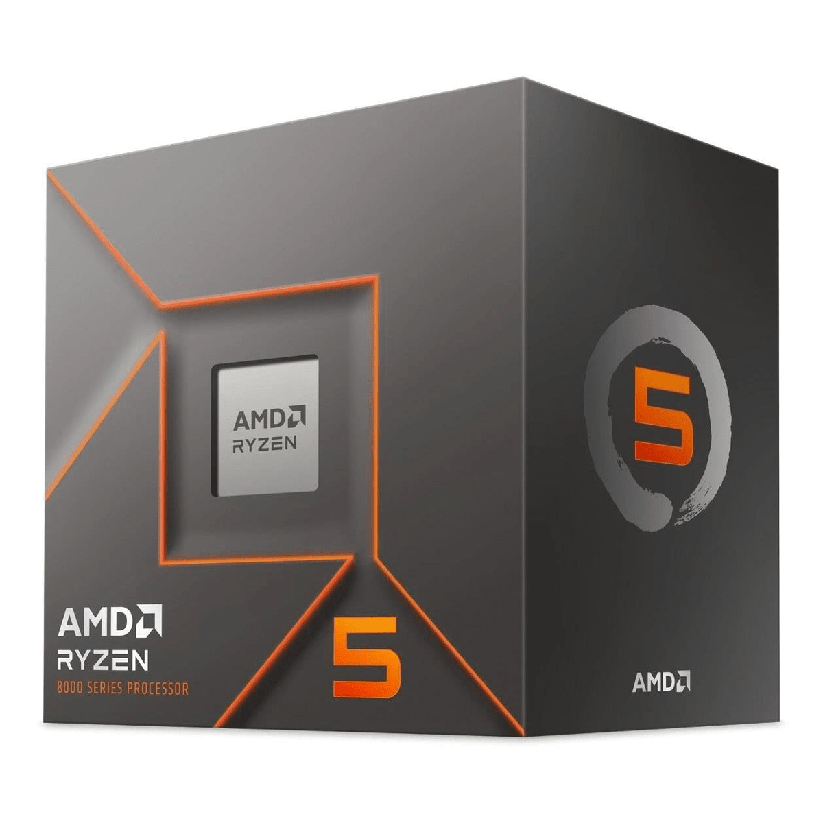 AMD Ryzen 5 8400f CPU 本体 am5 100-100001591box-cpu-