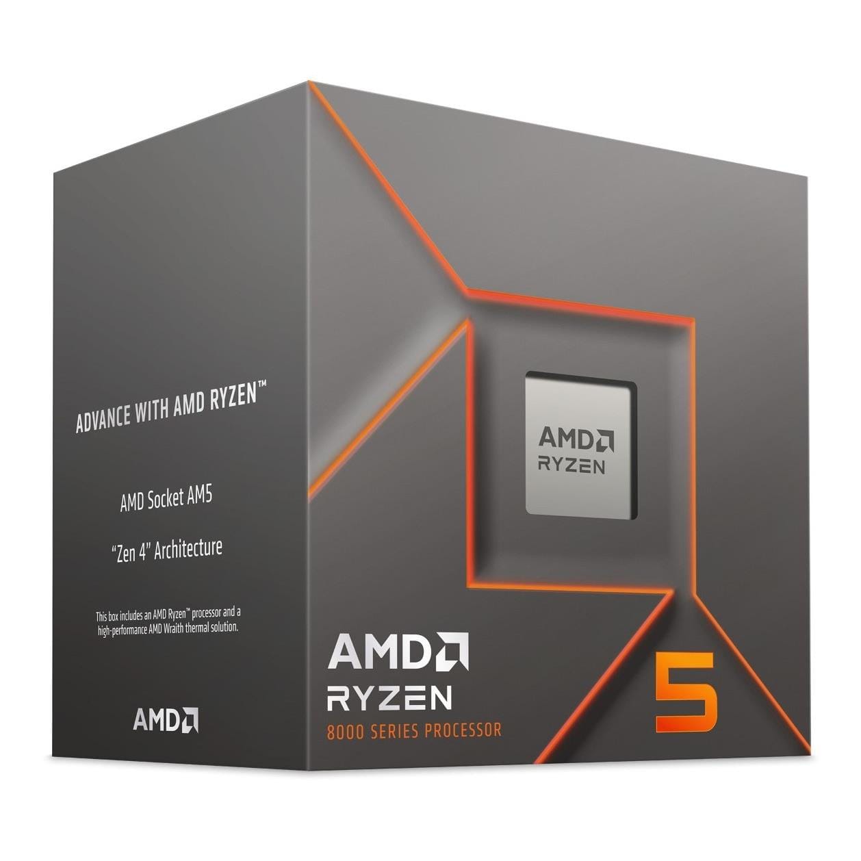 CPU AMD Ryzen 5 8400F CPU AMD Ryzen 8400F CPU - AMD Ryzen 5 6-core Socket AM5 4.7GHz