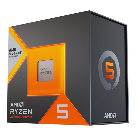 AMD Ryzen 5 7500X3D CPU - AMD Ryzen 5 6-Core 4GHz Socket AM5 Processor 100-100001904WOF