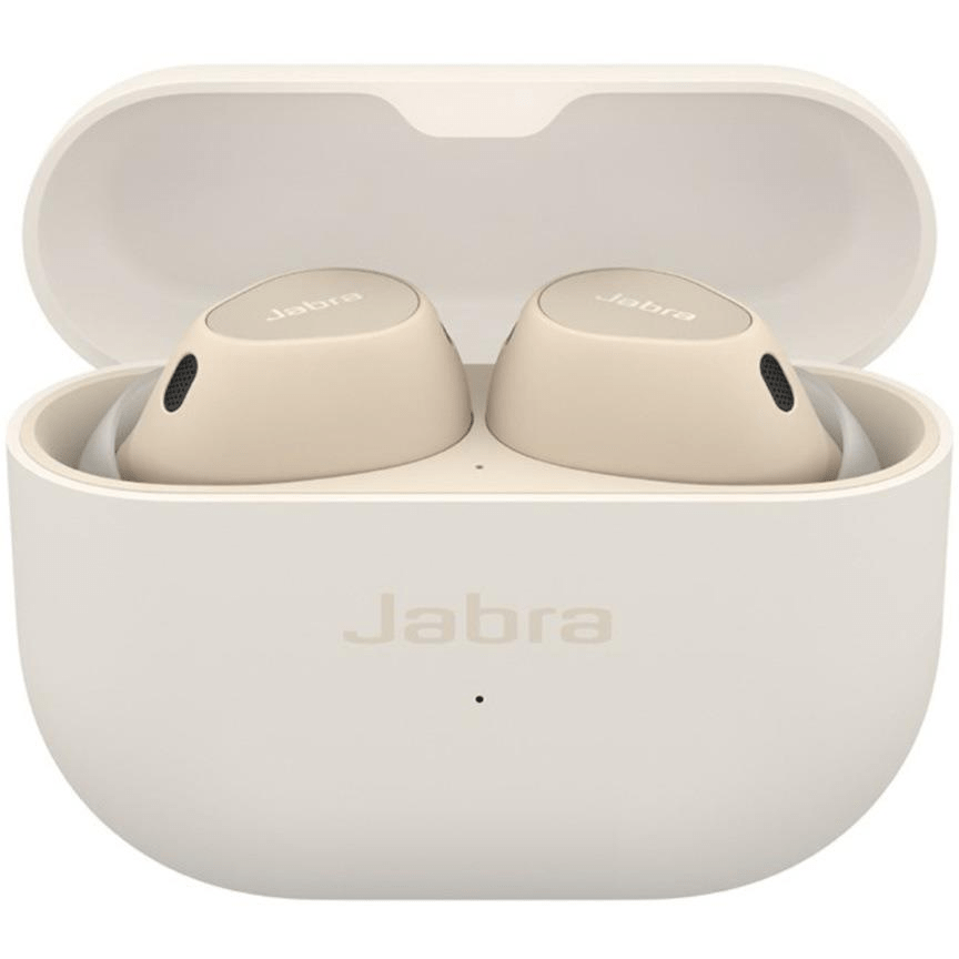 Jabra Elite 10 Wireless Earbuds with Charging Case Cream 100
