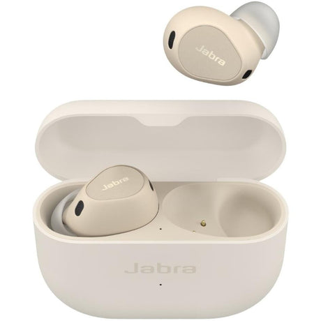 Jabra Elite 10 Wireless Earbuds with Charging Case Cream 100-99280901-99
