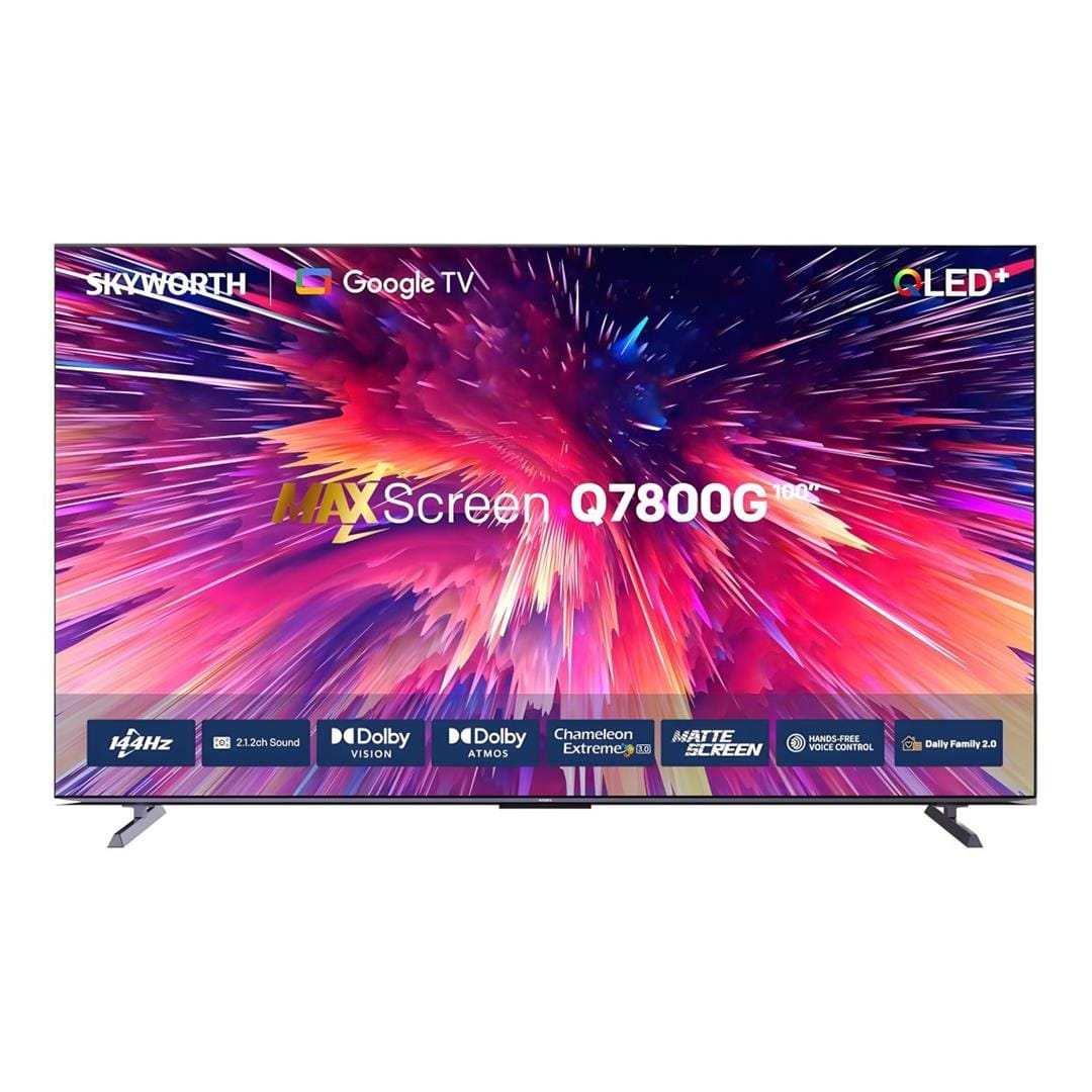 Skyworth 100Q7800H 100-inch 4K UHD QLED Google Smart TV