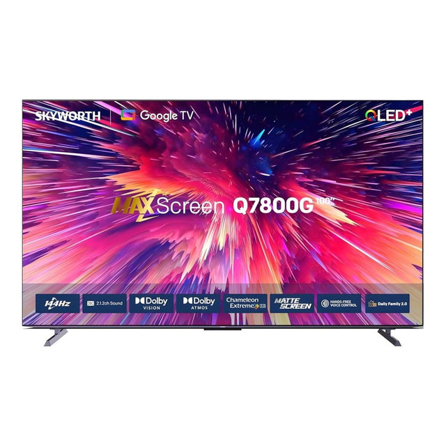 Skyworth 100Q7800H 100-inch 4K UHD QLED Google Smart TV