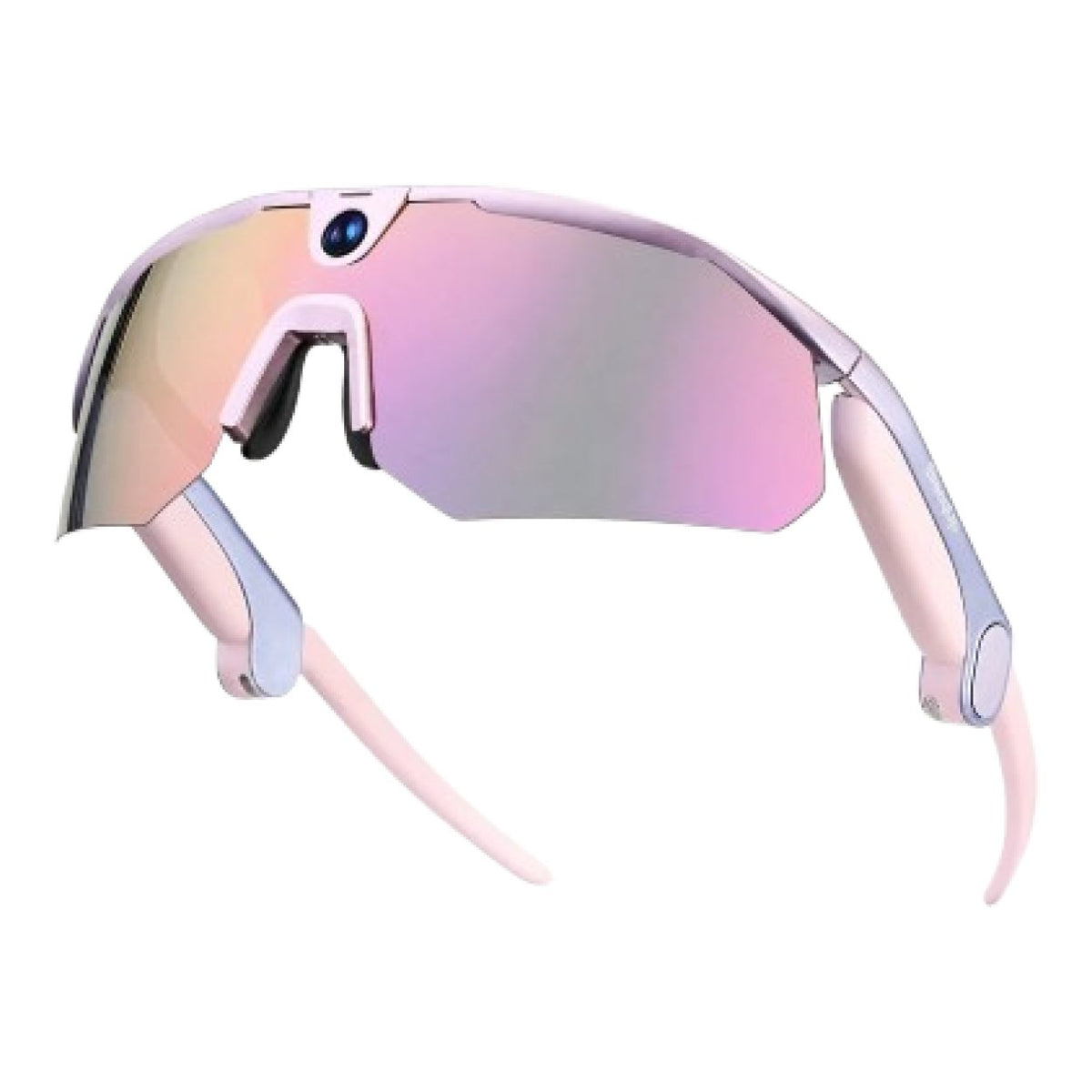 BleeqUp Ranger AI Sports Camera Glasses - Pink-Purple Lens 10100026