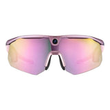 BleeqUp Ranger AI Sports Camera Glasses - Pink-Purple Lens 10100026