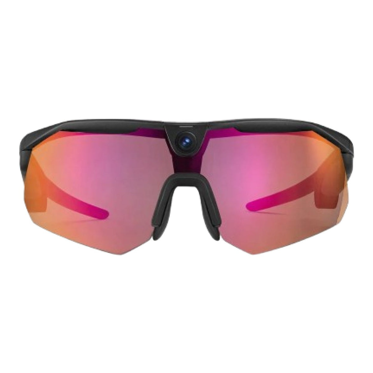 BleeqUp Ranger AI Sports Camera Glasses - Orange-Red Lens 10100027