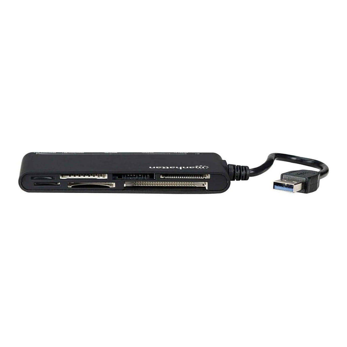 Manhattan 62-in-1 to Type-A Multi-Card Reader Black 101653
