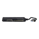 Manhattan 62-in-1 to Type-A Multi-Card Reader Black 101653