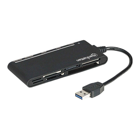 Manhattan 62-in-1 to Type-A Multi-Card Reader Black 101653