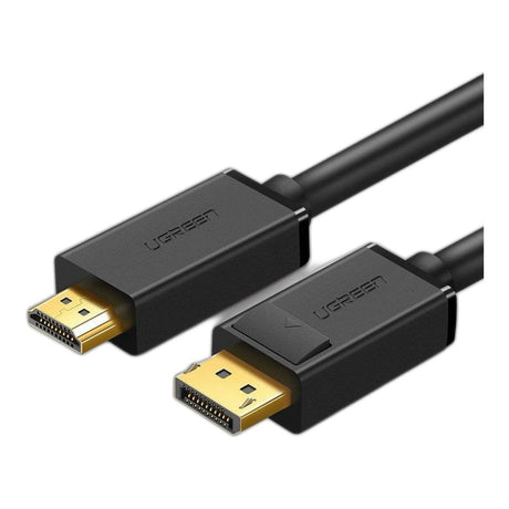 Ugreen 1.5m Unidirectional 4K 30Hz DisplayPort to HDMI Cable Black 10239