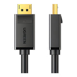 Ugreen 1.5m Unidirectional 4K 30Hz DisplayPort to HDMI Cable Black 10239