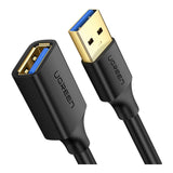 Ugreen 1m USB 3.0 Female to USB 3.0 Male Adapter Extension Cable black 10368