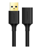 Ugreen 1m USB 3.0 Female to USB 3.0 Male Adapter Extension Cable black 10368