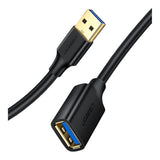 Ugreen 1m USB 3.0 Female to USB 3.0 Male Adapter Extension Cable black 10368