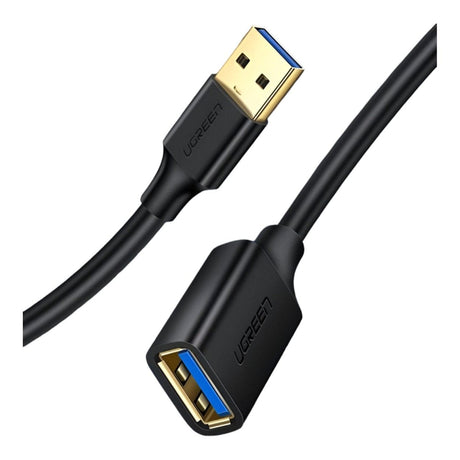 Ugreen 1m USB 3.0 Female to USB 3.0 Male Adapter Extension Cable black 10368