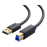 Ugreen 2m US210 USB-A Printer Cable Black 10372