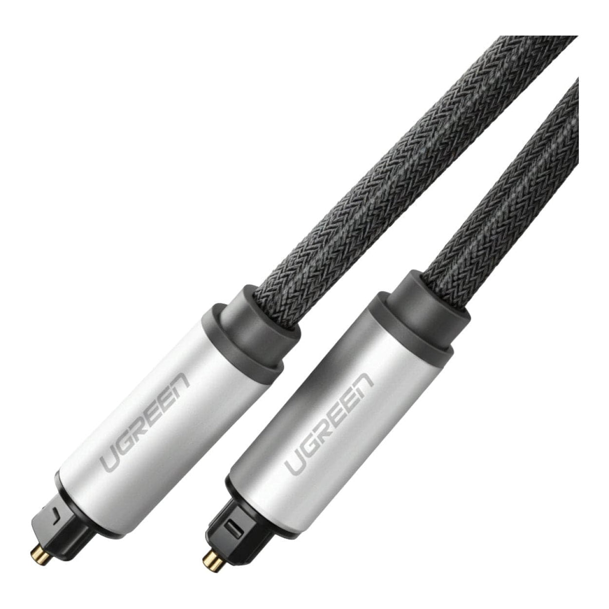 Ugreen 2m Male to Male Toslink Optical Audio Cable Grey 10540