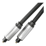 Ugreen 2m Male to Male Toslink Optical Audio Cable Grey 10540