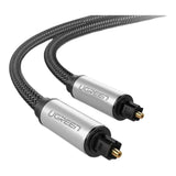 Ugreen 2m Male to Male Toslink Optical Audio Cable Grey 10540